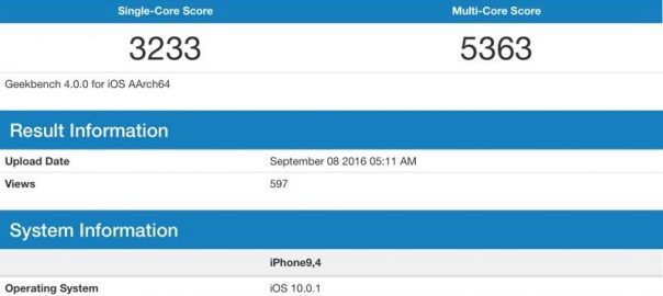 iPhone 7 benchmark testlerinde iPad Pro’yu geride bırakıyor