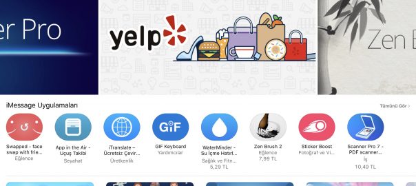 iOS 10’un yayınlanmasına saatler kala iMessage App Store açıldı