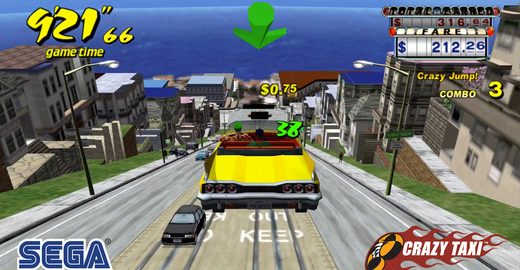 SEGA’nın ünlü oyunu Crazy Taxi artık ücretsiz