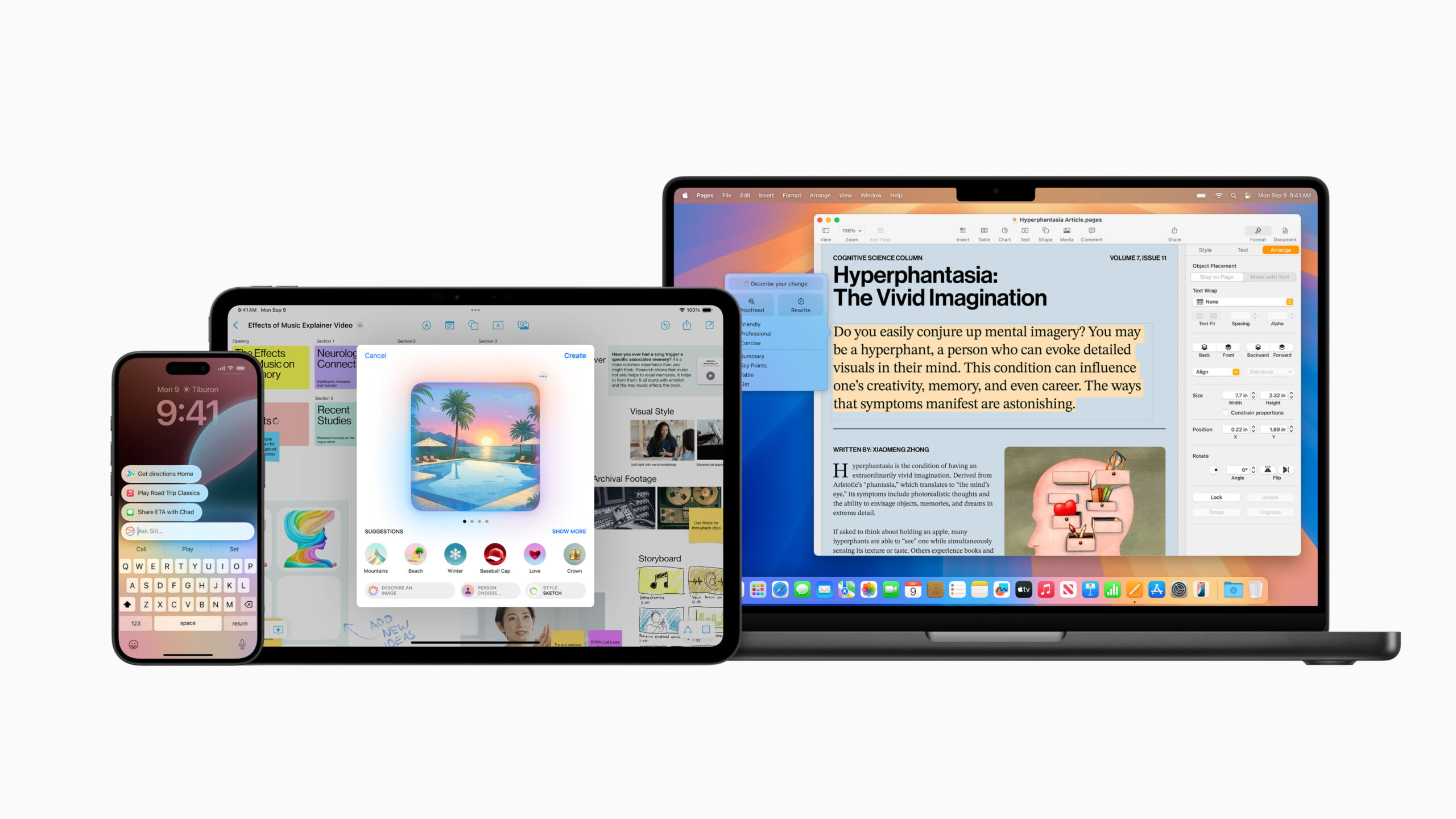 Apple Intelligence iOS iPadOS macOS